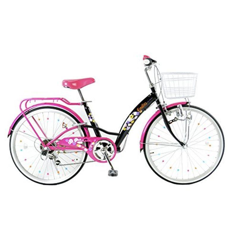 21technology Emilia エミリア 24インチ 子ども用 子供用自転車 自転車 女の子 ギフト サイクルウェア ヘルメット