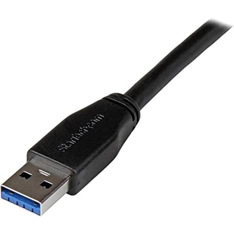 StarTech.com USB 3.0 アクティブリピーターケーブル A(オス) - B(オス