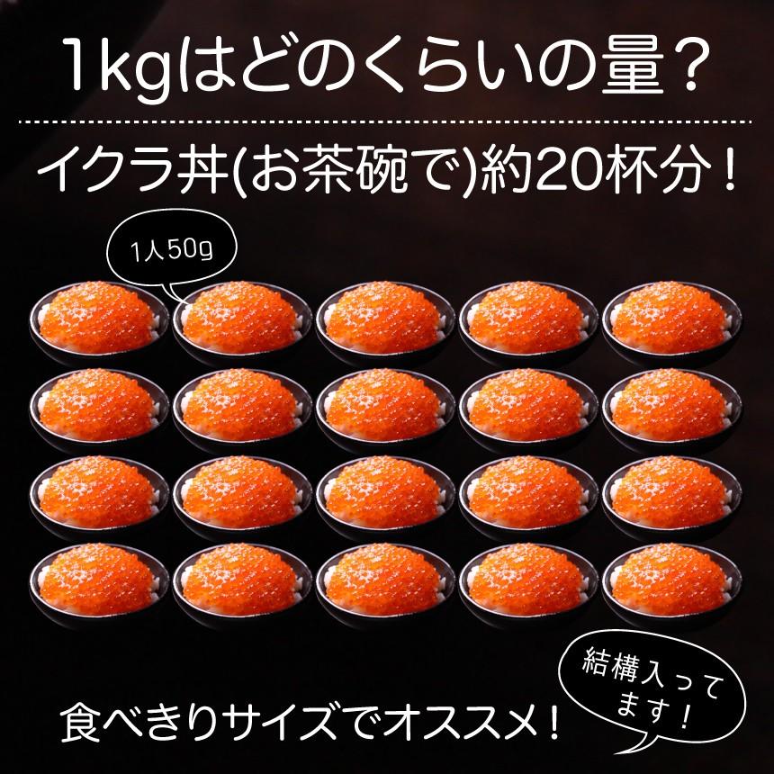 いくら 北欧サーモン 小粒 醤油漬け250ｇ 4個 1kg 送料無料 Ik8 ざこばの朝市オンラインショップ 通販 Yahoo ショッピング