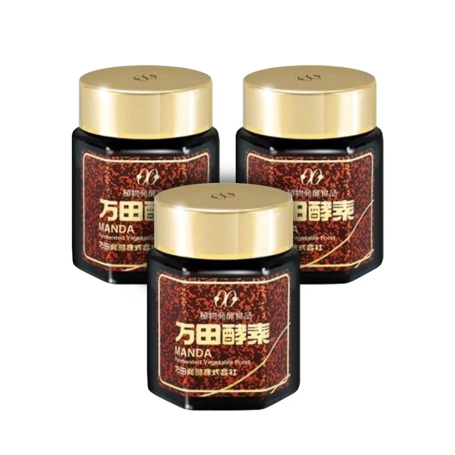 万田酵素 ペースト 145g 3個セット : ザクザクマーケットヤフー店 