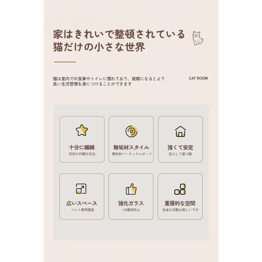【推し】 猫 ケージ 3段 木製 キャットケージ 大型 おしゃれ 透明ガラスドア キャスター 猫ゲージ 保護 脱走防止 留守番 組立簡単 室内飼い 幅60cm*奥行60cm*高さ120cm 【GMS1348118155】(49252円)