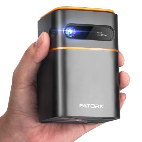新規購入 zaku-zakuらんどプロジェクター 小型 FATORK 5G モバイル