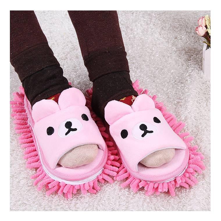 2個セット モップスリッパ モップ セット お掃除スリッパ かわいい おしゃれ カラフル インテリア セット商品 くま サンダル 激安 8d24m Zakzak雑貨 通販 Yahoo ショッピング