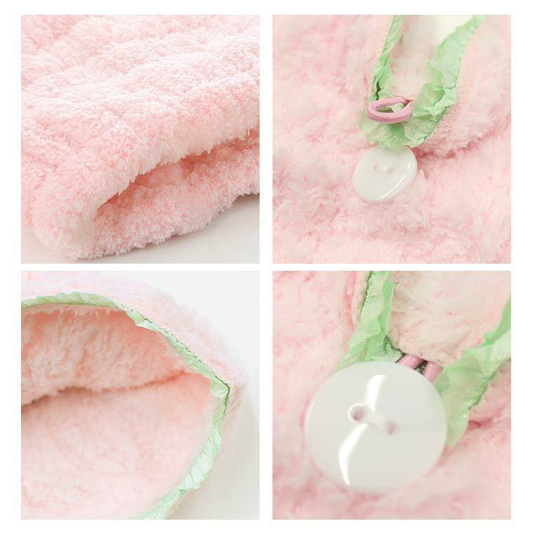 ヘアキャップ タオルキャップ 子供 キッズ うさぎ 吸水 速乾 水泳 スイミング プール 女の子 かわいい 8h69 Zakzak雑貨 通販 Yahoo ショッピング