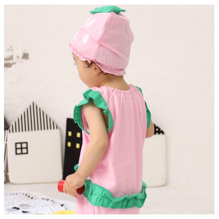 ベビー服 ジャンプスーツ 子供服 動物 フルーツ 牛 夏 赤ちゃん キッズ スイカ トライアングル かわいい 8q98 Zakzak雑貨 通販 Yahoo ショッピング