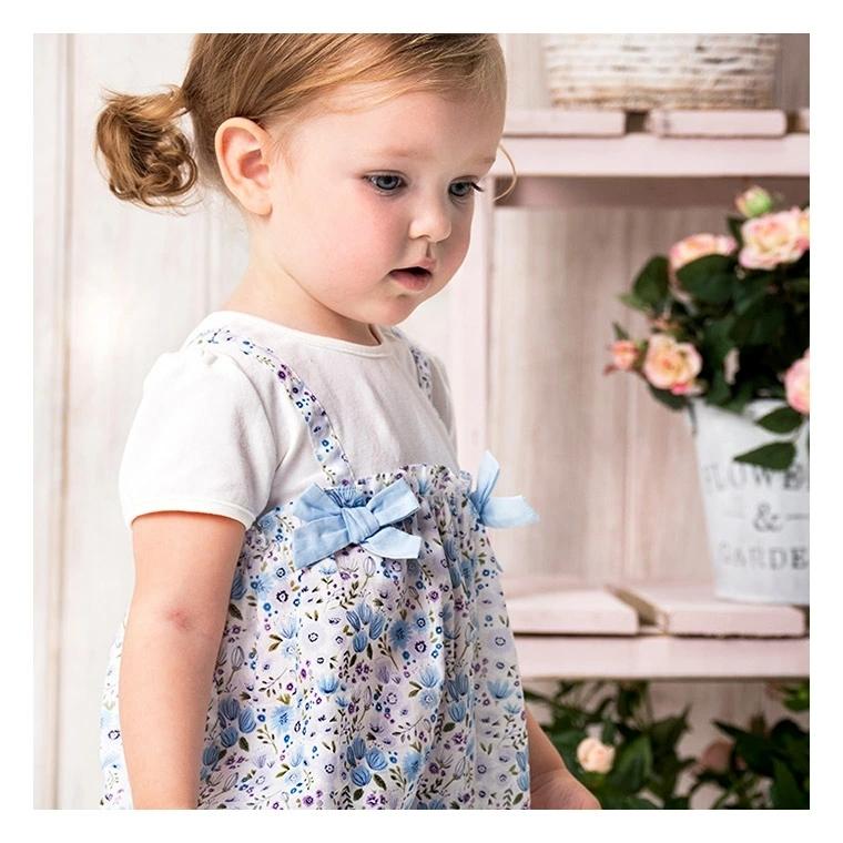 ロンパース 女の子 80 春 花柄 半袖 ベビー服 春夏 ベビー かわいい 子供服 カジュアル ナチュラル リボン ブルー 水色 涼しい J0439 J0439 Zakzak雑貨 通販 Yahoo ショッピング