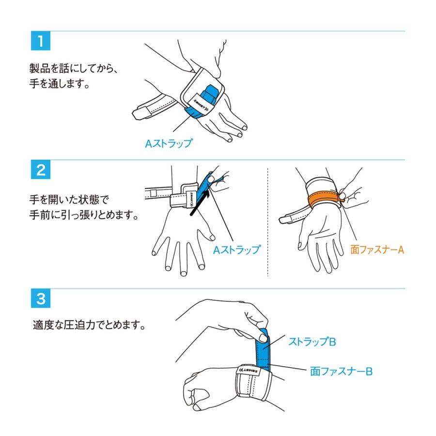 販売期間 限定のお得なタイムセール ザムスト Zamst リストバンド 手首用サポーター 左右兼用 Avt 手首 腕 サポーター スポーツ 手首用 Sakcc Ca