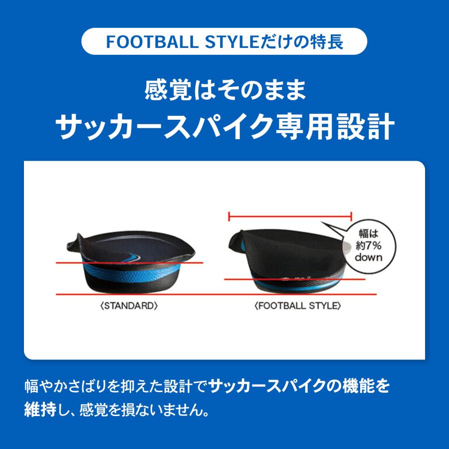 インソール サッカー 返品交換無料 スパイク 衝撃吸収 中敷き フットボール 足裏 グリップ アーチ 土踏まず 足底筋膜 ザムスト Footcraft FOOTBALL STYLE | ザムスト | 07