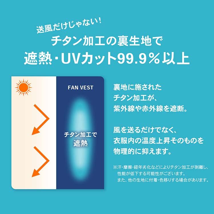 ザムスト FAN VEST ファンベスト ファンつきベスト バッテリーつき