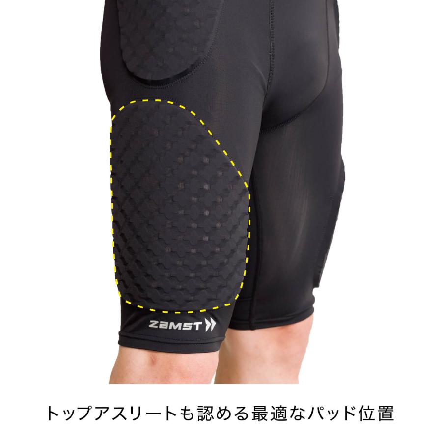 ザムスト 公式 BRAVE-PAD SHORTS zamst パッド付ショーツ ザムスト 公式 BRAVE-PAD SHORTS zamst パッド付ショーツ