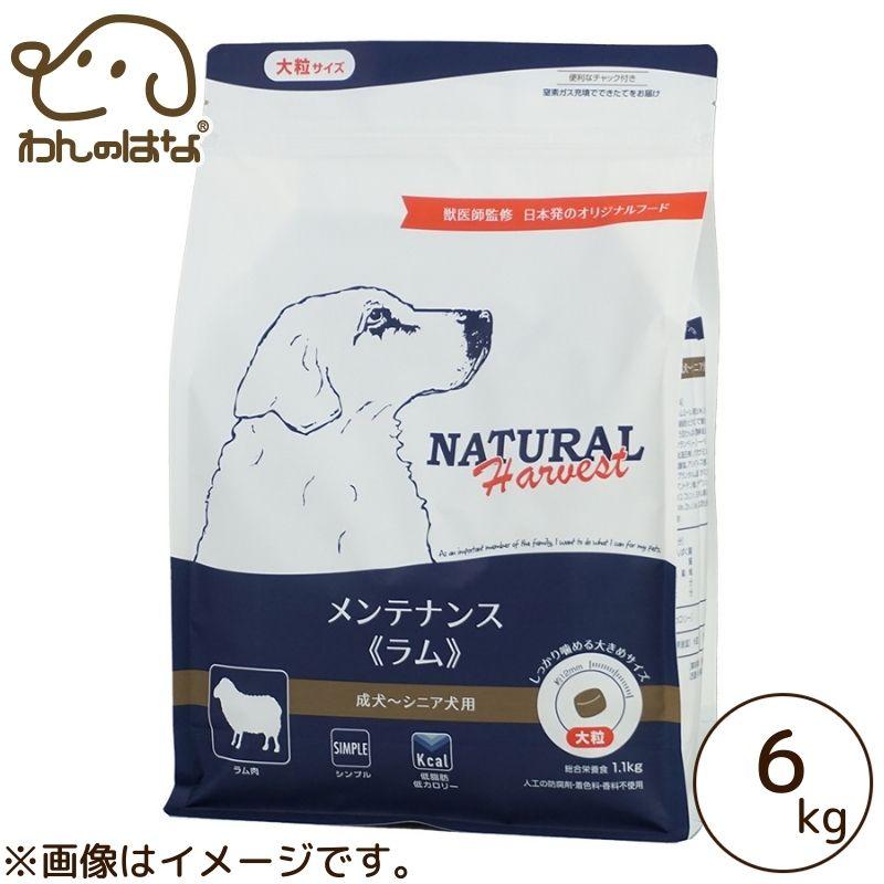 NATURAL Harvest メンテナンス ラム 【大粒】6kg ナチュラルハーベスト メンテナンス ラム 6kg : わんのはな公式Yahoo