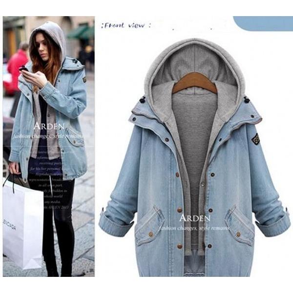 デニム アウター レディース モッズコート J1313ba Star Net 通販 Yahoo ショッピング