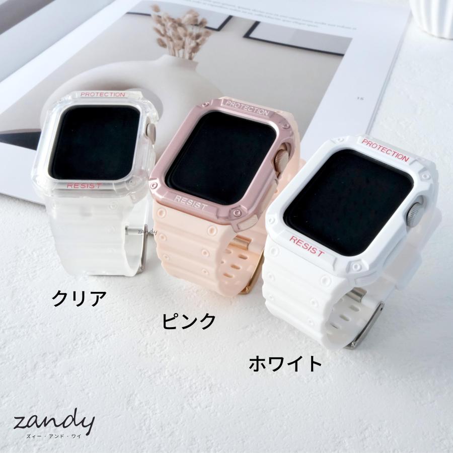 アップルウォッチ バンド 一体式 ベルト Gショック風 Apple Watch series9 8 7 6 5 4 3 2 1 SE カバー 一体型 カッコいい メンズ 38 40 41 42 44 45mm おしゃれ9 |  | 10