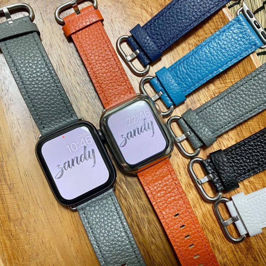 アップルウォッチ バンド レザー ベルト 本革 Apple Watch series8 7 SE 6 5 4 3 2 1 おしゃれ レディース メンズ 38mm 40mm 41mm 42mm 44mm 45mm対応 |  | 06