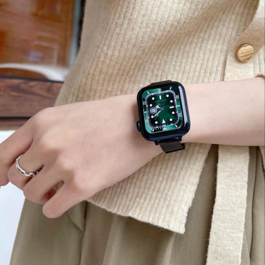 Apple Watch - アップルウォッチ ミラネーゼ/AppleWatch 41mm対応 未使用 アップルウォッチ バンド 細製 ミラネーゼ ベルト ステンレス