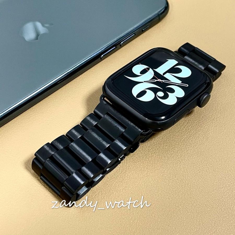 アップルウォッチ バンド ステンレス ベルト Apple Watch series7 SE 6 5 4 3 2 1 おしゃれ 38mm 40mm 41mm 42mm 44mm 45mm ビジネス メンズ レディース |  | 02
