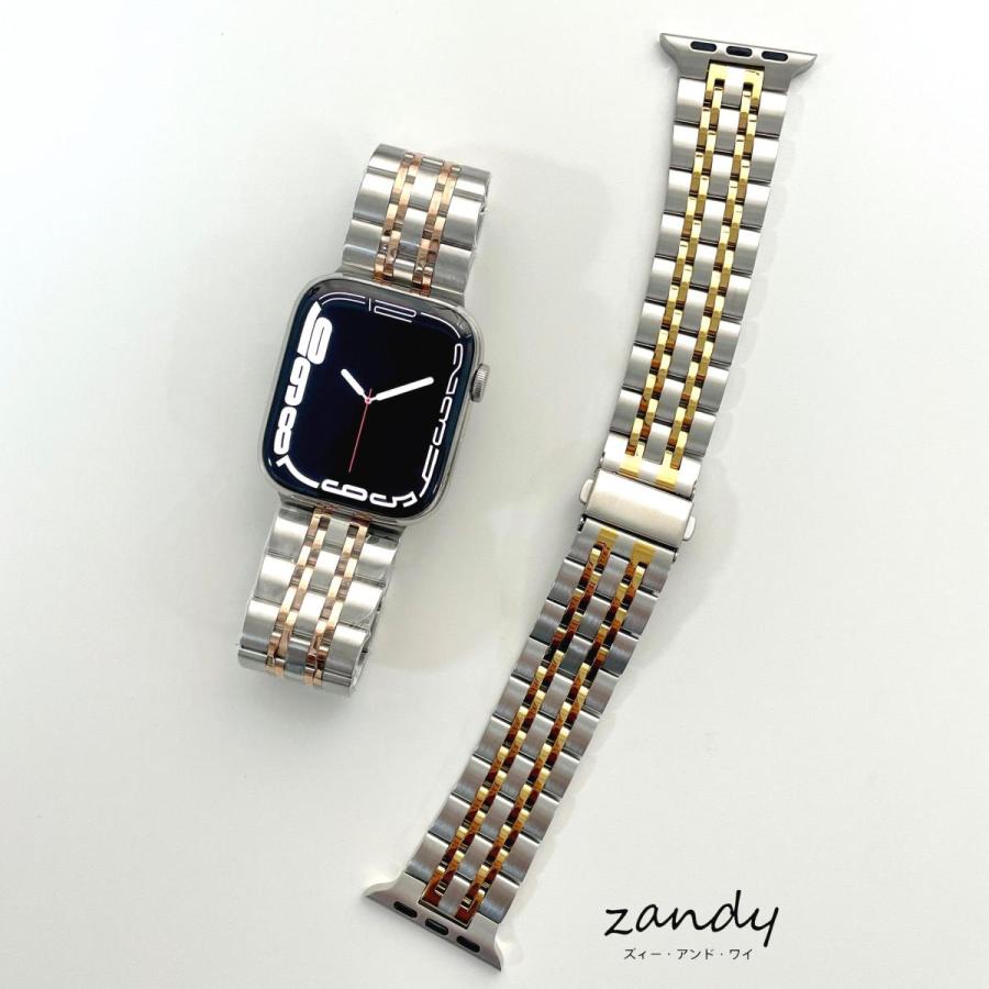 Apple Watch純正品　ステンレススチール 金属ベルト Apple Watch アップルウォッチ バンド メッシュ ミラネーゼ 金属