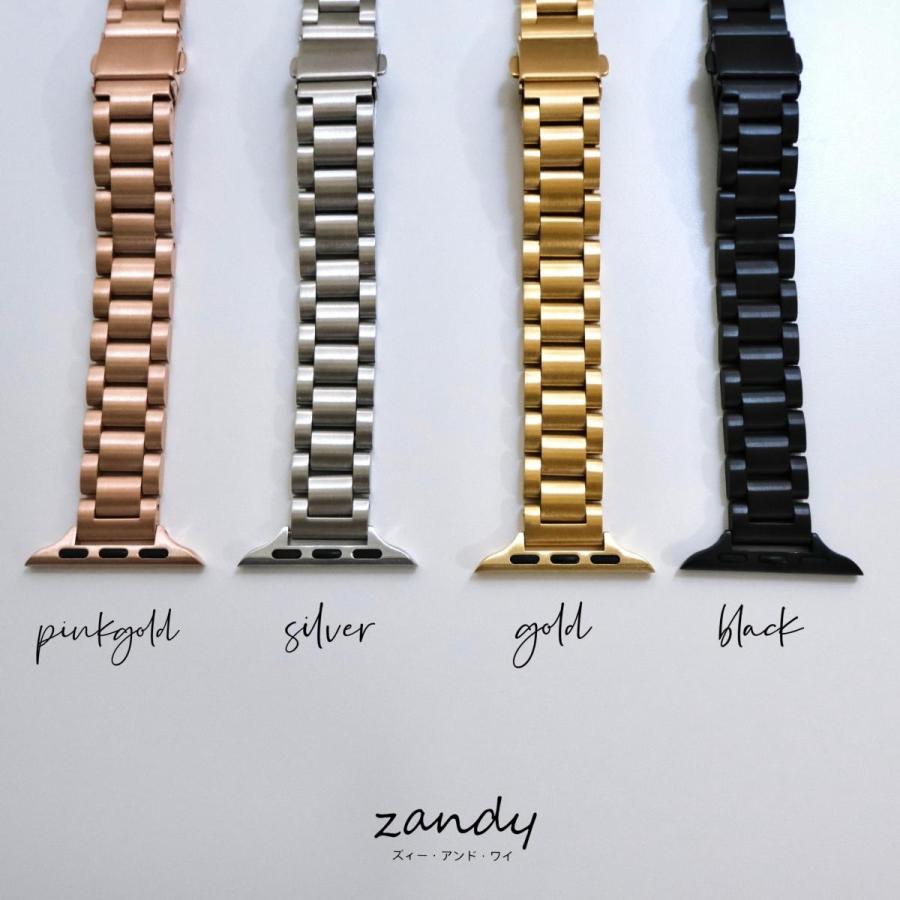アップルウォッチ バンド マットステンレス ベルト メタル 金属 レディース Apple Watch series7 SE 6 5 4 3 2 1 シンプル 38mm 40mm 41mm 42mm 44mm 45mm |  | 07