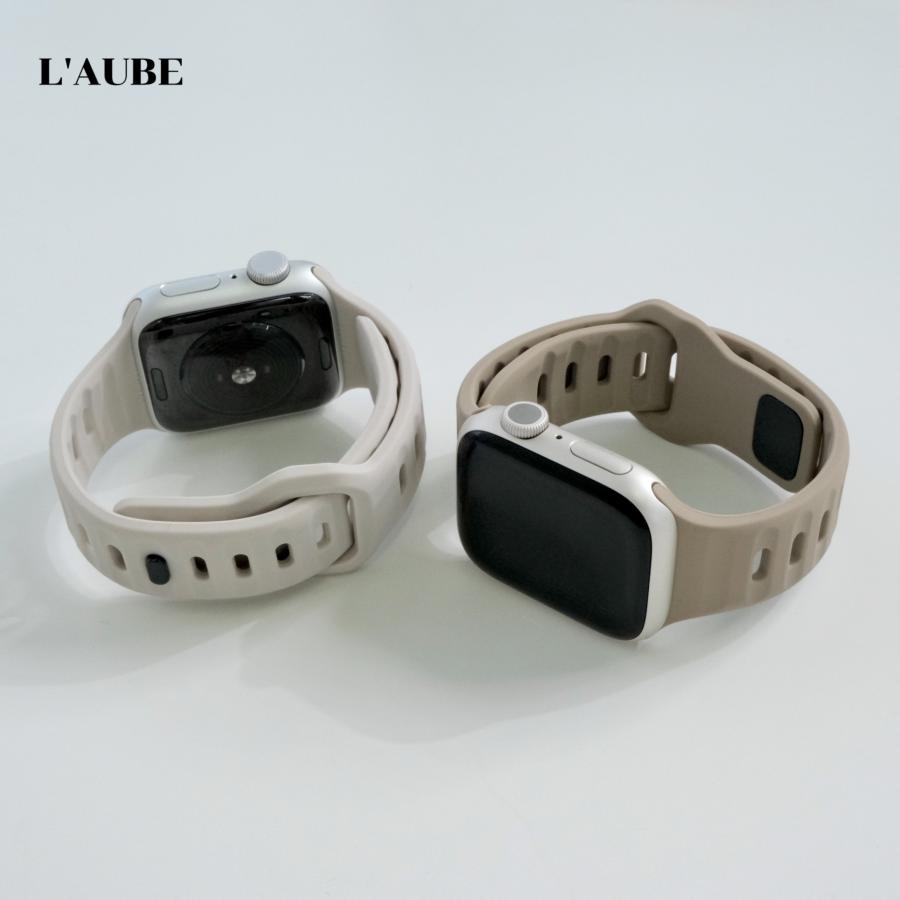 アップルウォッチ バンド ラバー シリコン スポーツ Apple Watch series8 7 SE 6 5 4 3 2 Ultra アップルウォッチベルト 38 40 41 42 44 45 49mm 人気 可愛い |  | 03