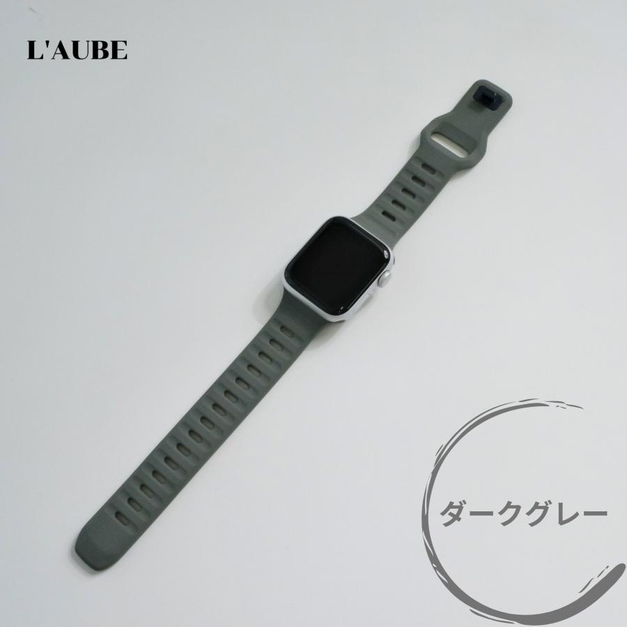 アップルウォッチ バンド ラバー シリコン スポーツ Apple Watch series8 7 SE 6 5 4 3 2 Ultra アップルウォッチベルト 38 40 41 42 44 45 49mm 人気 可愛い |  | 07