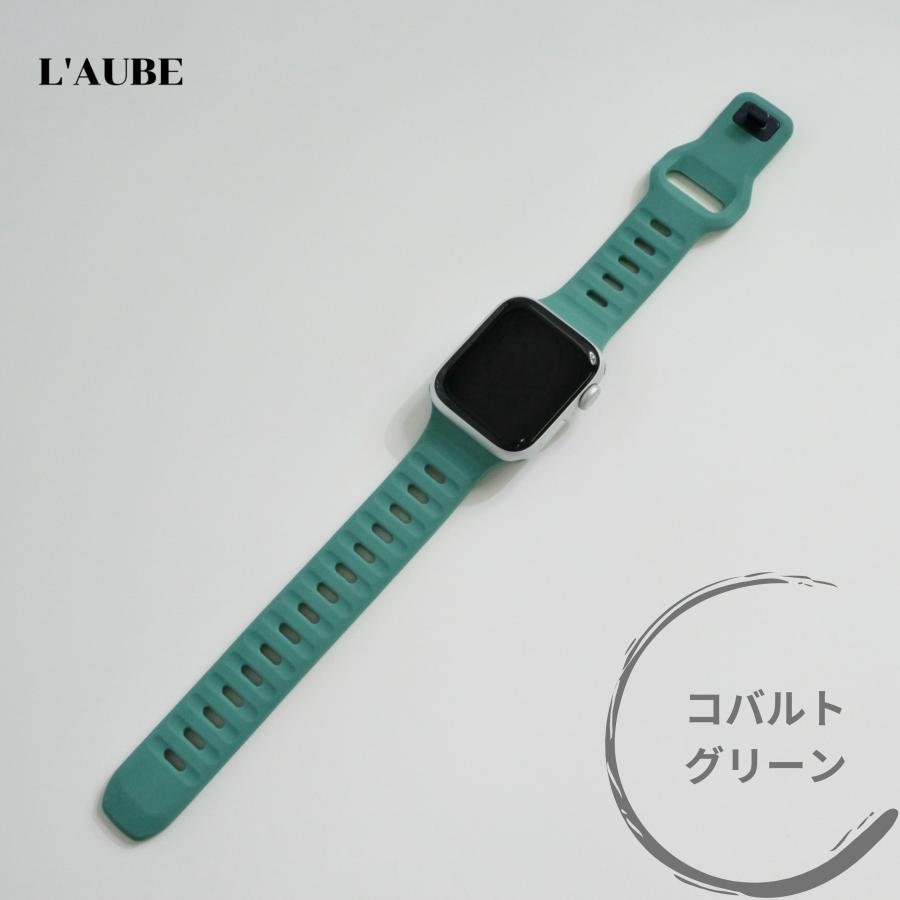 アップルウォッチ バンド ラバー シリコン スポーツ Apple Watch series8 7 SE 6 5 4 3 2 Ultra アップルウォッチベルト 38 40 41 42 44 45 49mm 人気 可愛い |  | 09