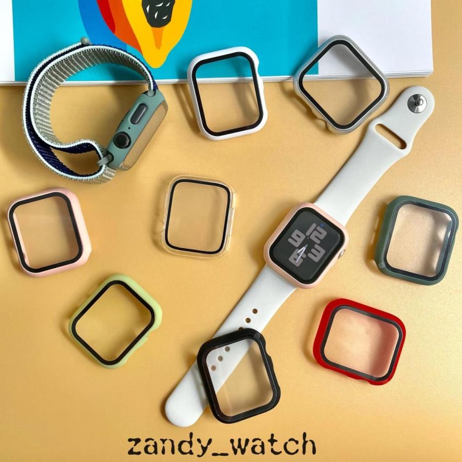 アップルウォッチ ケース カバー フル マットハードケース 全面保護 ガラスフィルム Apple Watch series8 7 SE 6 5 4 3  2 対応 38mm 40mm 41mm 42mm 44mm 45mm :WACA02:zandy(ズィー・アンド・ワイ) - 通販 -  Yahoo!ショッピング