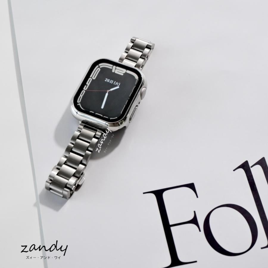 アップルウォッチ ケース カバー フルカバー メッキハードケース 全面保護 Apple Watch series8 7 SE 6 5 4 3 2 対応 38mm 40mm 41mm 42mm 44mm 45mm おしゃれ |  | 02