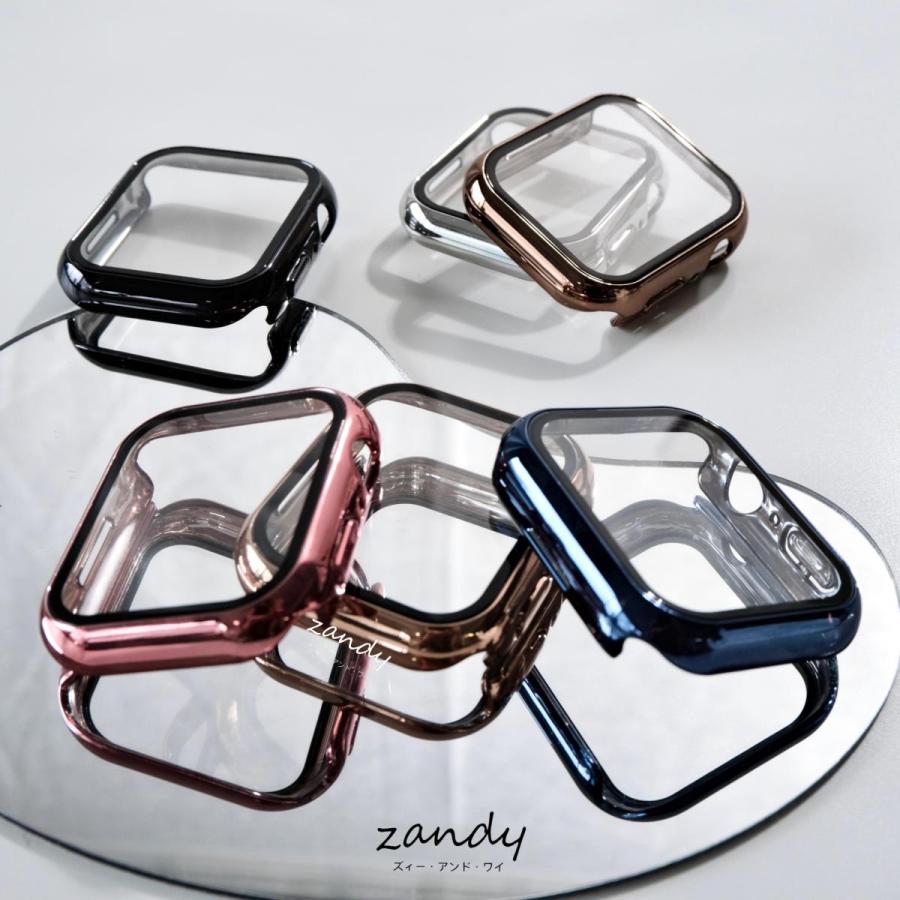 アップルウォッチ ケース カバー フルカバー メッキハードケース 全面保護 Apple Watch series8 7 SE 6 5 4 3 2 対応 38mm 40mm 41mm 42mm 44mm 45mm おしゃれ |  | 03