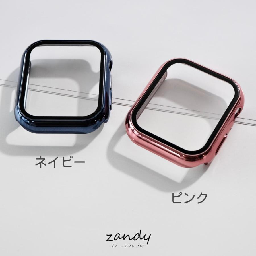 アップルウォッチ ケース カバー フルカバー メッキハードケース 全面保護 Apple Watch series8 7 SE 6 5 4 3 2 対応 38mm 40mm 41mm 42mm 44mm 45mm おしゃれ |  | 06