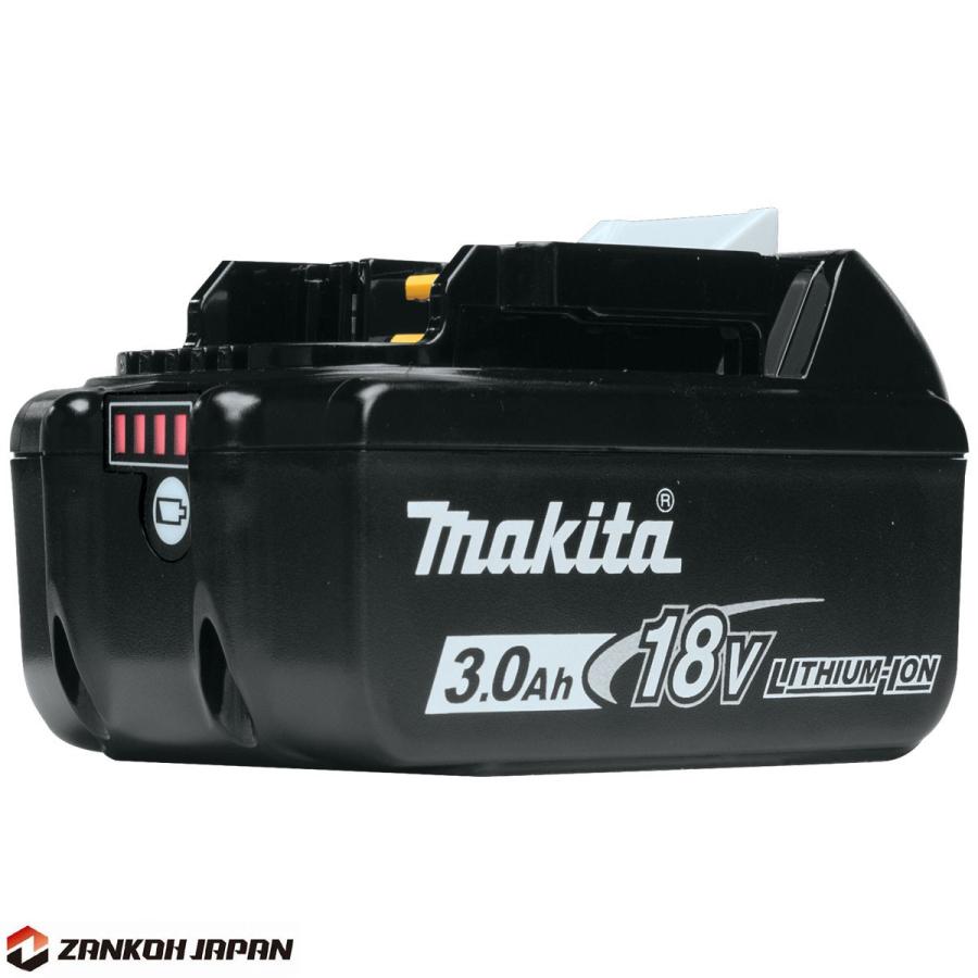 マキタ バッテリー 充電器 セット 18V 純正 BL1830B ＆ DC18RC MAKITA 3.0Ah リチウムイオン 残容量表示 自己故障診断機能 急速充電器 ※傷ありアウトレット価格｜zankoh-japan｜10