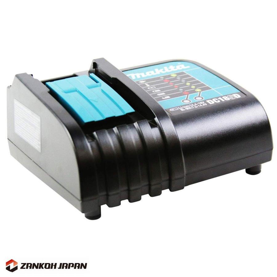 マキタ 充電器 純正 DC18SD 静音 7.2〜18V スライド式バッテリー専用 MAKITA｜zankoh-japan｜10