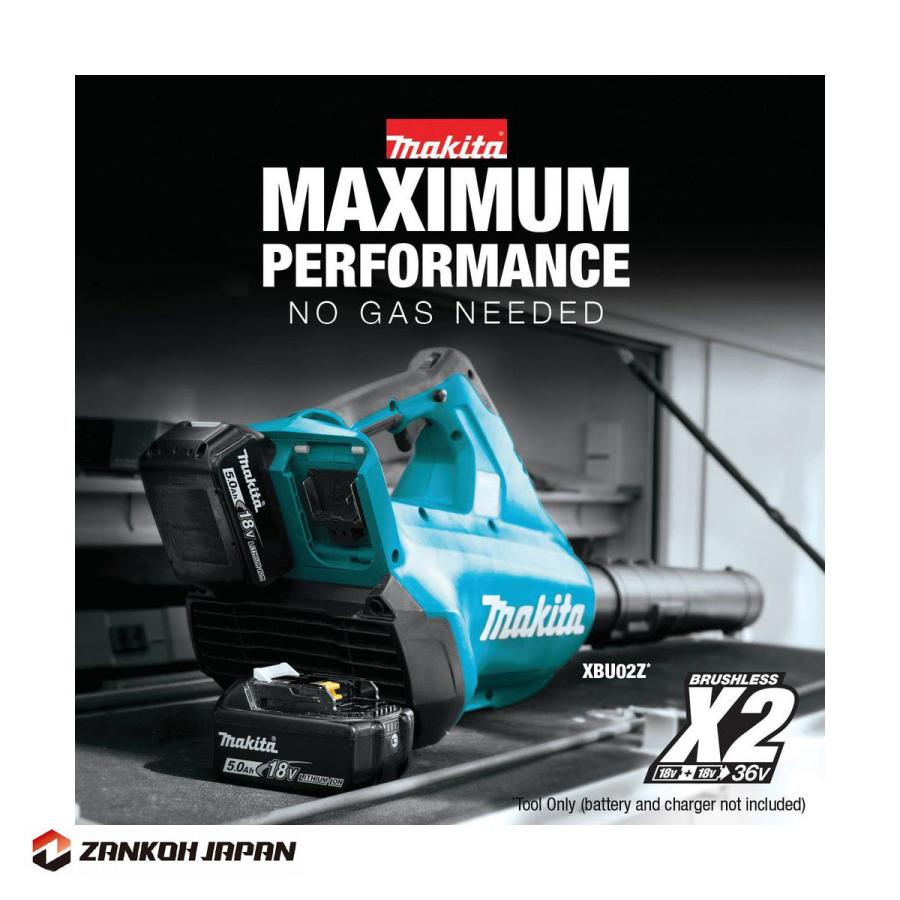 マキタ ブロワ 充電式 MUB362DZ 同等品 XBU02Z MAKITA 36V/18V+18V※本体のみ