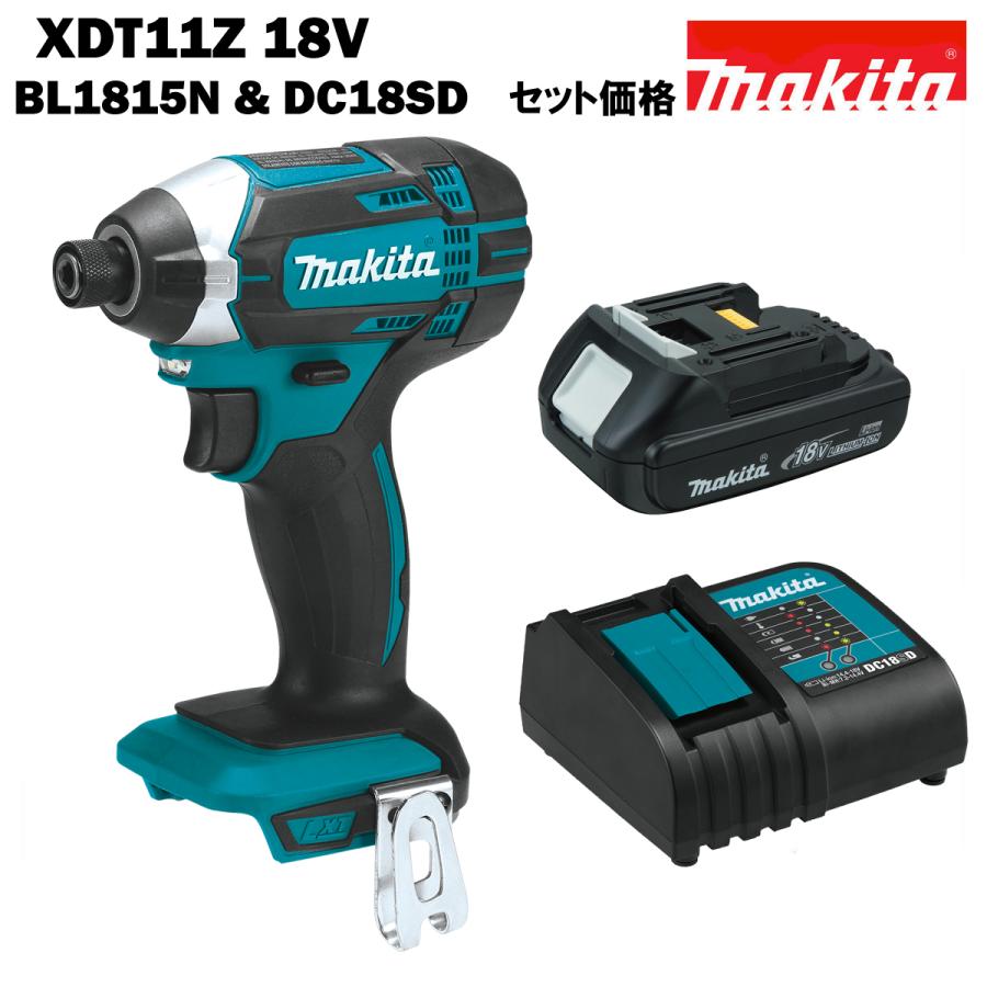 マキタ（makita） インパクトドライバー 18V 充電式 MAKITA XDT11Z