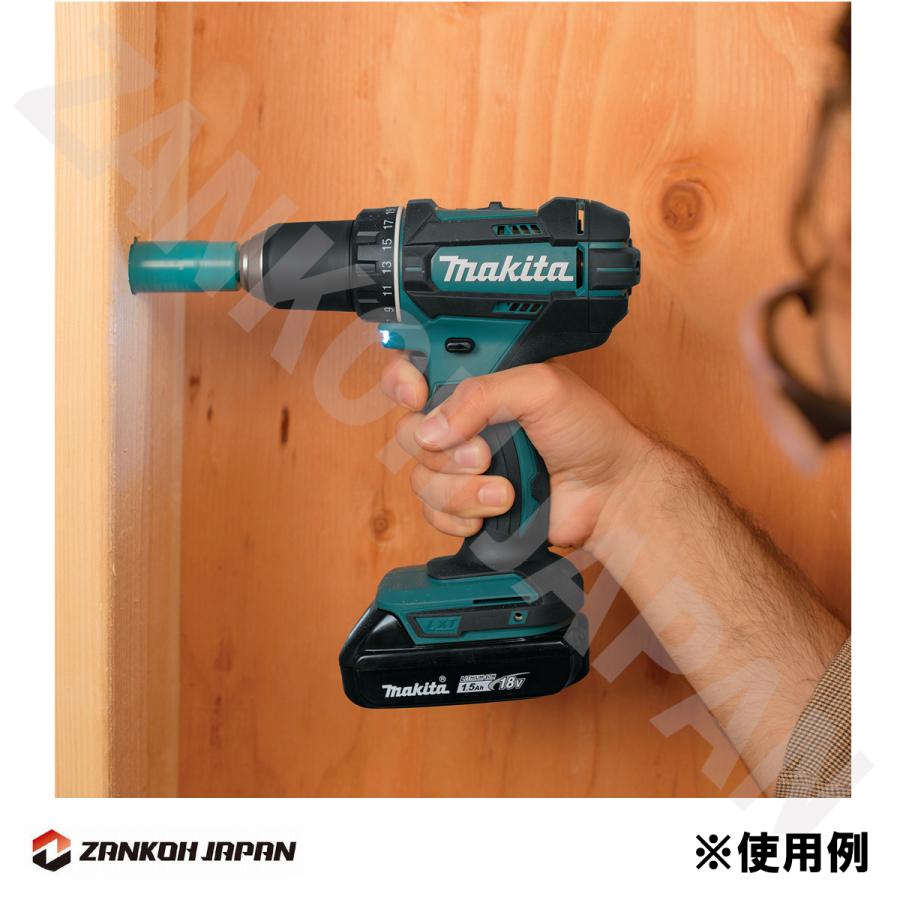 マキタ ドリル ドライバー 18V 充電式 MAKITA XFD10Z ＆ BL1830B バッテリー 18V 純正 3.0Ah ＆ DC18RC 急速充電器｜zankoh-japan｜16