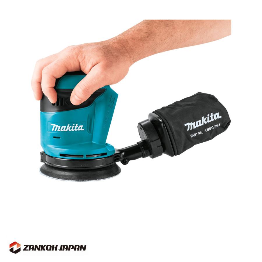 マキタ ランダムオービット サンダ 充電式 18V MAKITA 18V ペーパー寸法 125mm BO180DZ 同等品 XOB01Z アウトレット