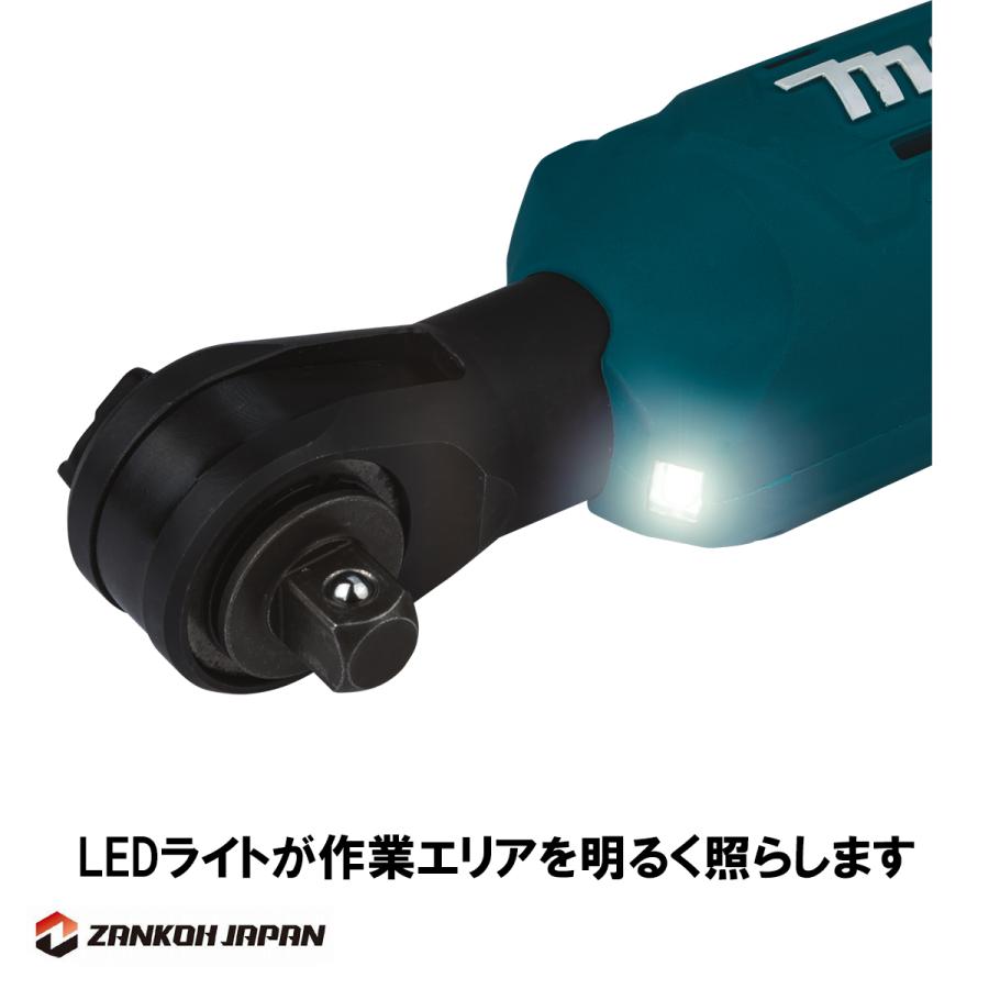 マキタ 電動ラチェットレンチ XRW01Z 18V 充電式  MAKITA 純正品 本体のみ｜zankoh-japan｜11