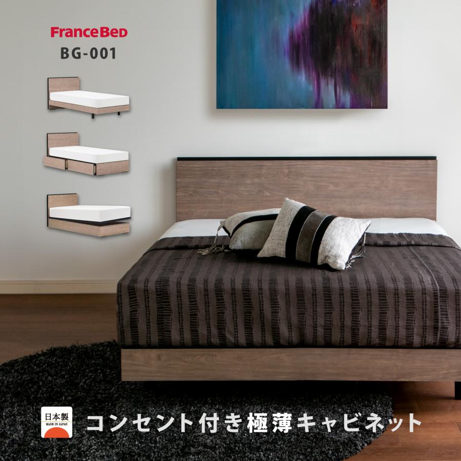 フランスベッド BG-001 DR セミダブル 【開梱組み立て設置無料 フランスベッド BG-001 DR セミダブル 【開梱組み立て設置無料