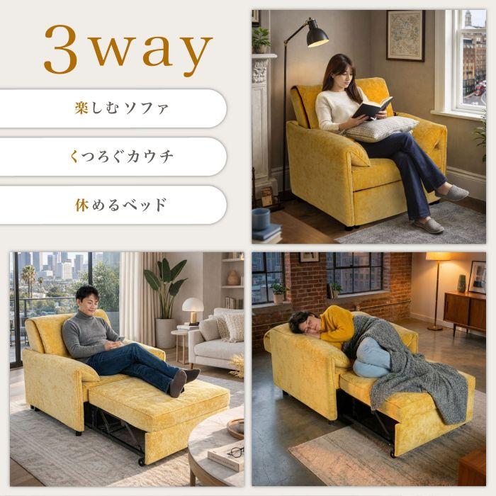 フランスベッド（FRANCEBED） ソファベッド Caf キャフ 1S 【送料・開