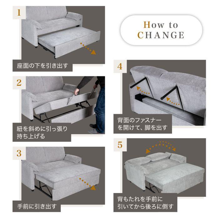 フランスベッド（FRANCEBED） ソファベッド Caf キャフ 2S 【送料・開