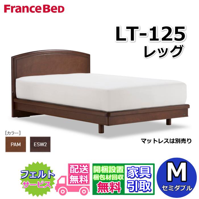 フランスベッド（FRANCEBED） フレーム LT-125F レッグ セミダブル
