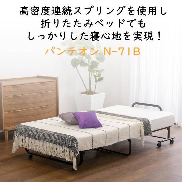 フランスベッド 【開梱設置無料】フランスベッド 折りたたみベッド 