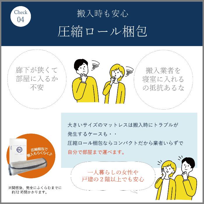 【新品未開封】フランスベッド　 ROLY POLY ノンスプリングマットレス フランスベッド ノンスプリングマットレス ROLY POLY 【公式通販】