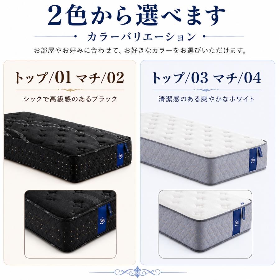 Serta（サータ） マットレス サータソフトスイート7.7 Q1 クイーン 1