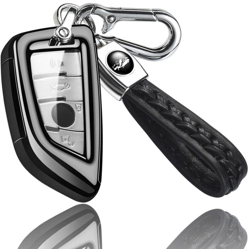 yoshinari キーケース キーホルダー、BMW用 キーケース 1 2 3 5 6 7 8 シリーズ X1 X2 X3 X4 X5 X6 2023100718260000032Zan