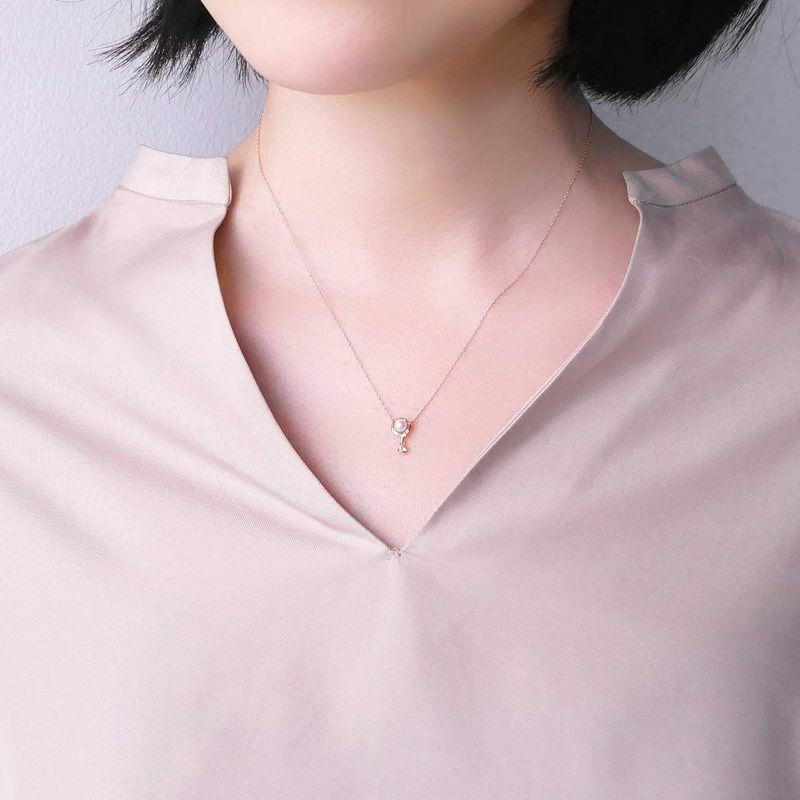 ヴァンドーム青山 ピンクゴールドネックレス AJAN148540DI ダイヤモンド ネックレス｜ネックレス｜ヴァン