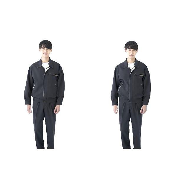 種類4：ネイビー/SS 大川被服 KANSAI 20502 K20502長袖ブルゾン | 長袖