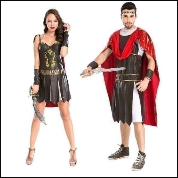 送料無料 ハロウィン プレゼント コスプレ衣装 記念日 彼氏 誕生日 コスチューム プレゼント コスプレ衣装 彼女 Cosplay 恋人 ペアネックレス Cosplay カップル F969 Zapan