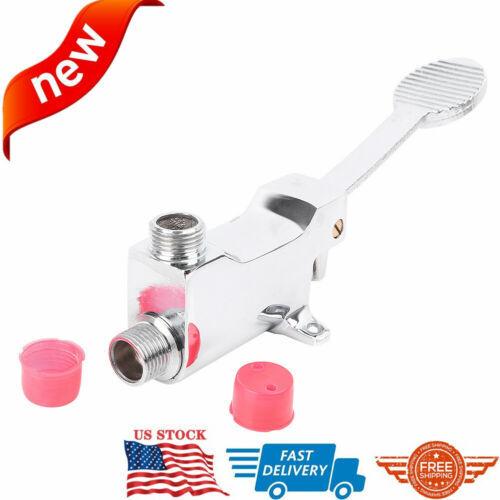 新しいシングルフットペダルコントロールバルブの蛇口洗面台スイッチ水タップヒドロビル