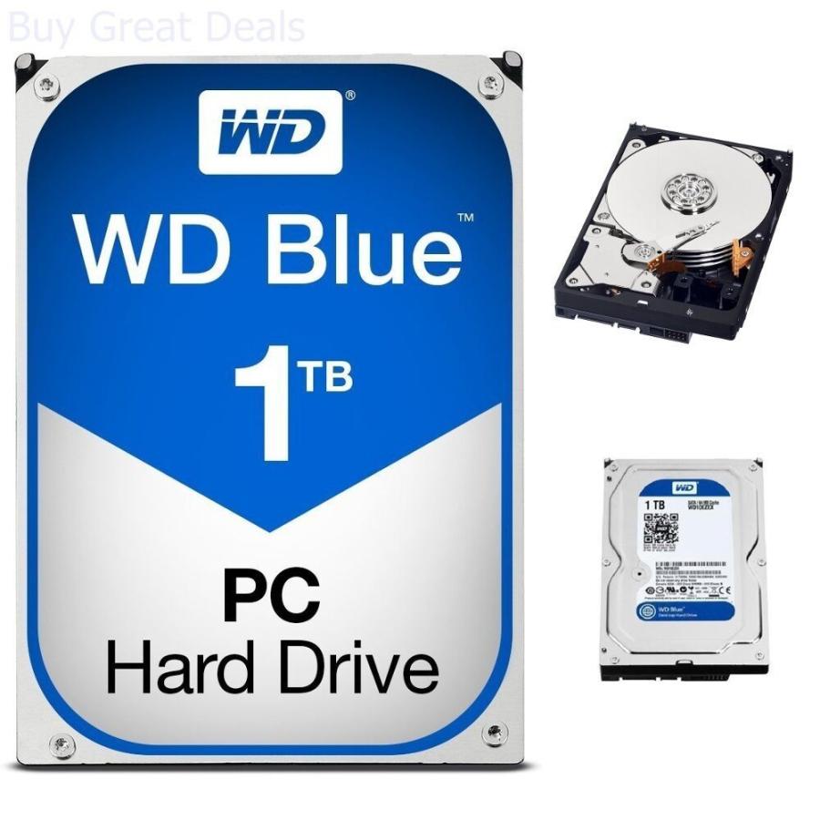 WD BLUE 1TB SATA 6 GB / S 7200 RPM 64MBキャッシュ3.5デスクトップハードドライブWD10EZEX