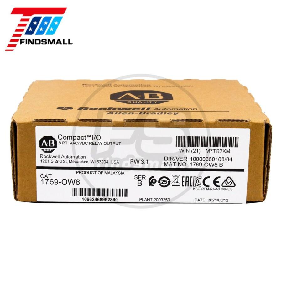 Sealed New 2021 Allen-Bradley Module D/O Point 8 CompactLogix 1769-OW8 その他 【SEAL限定商品】